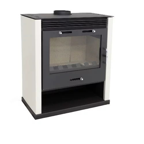 Poêle à bois BELLEZA RUBIN – 21 kW – Image 4